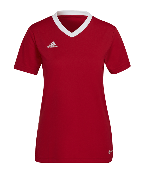 adidas Entrada 22 Trikot Damen Rot Weiss - rot