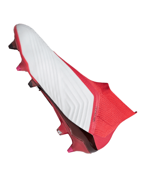 adidas Predator 18+ SG Weiss Rot - weiss
