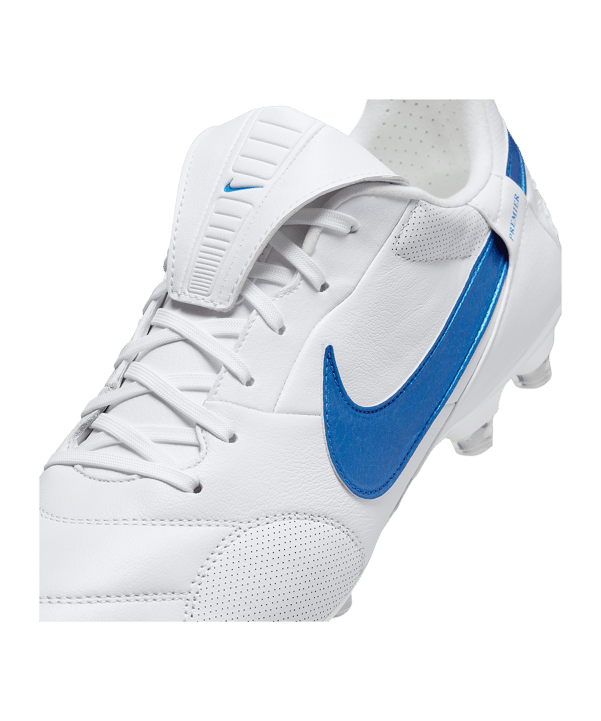 Nike Premier III FG Weiss Blau F103 - weiss