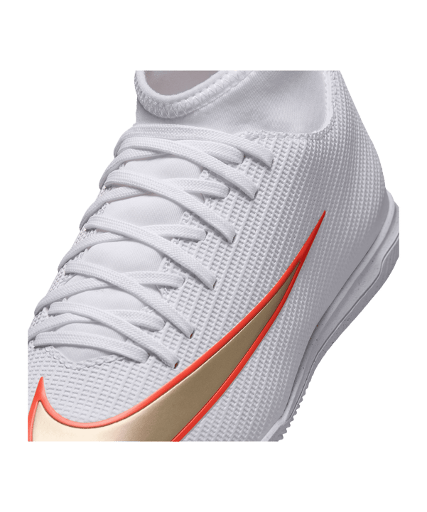 Nike Jr. Air Zoom Mercurial Superfly XI Club IN Break'Em Bambini Bianco C100 - bianco