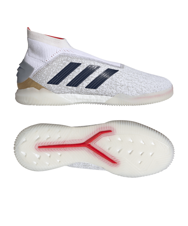 adidas Predator 19+ TR Zidane Beckham Weiss - weiss
