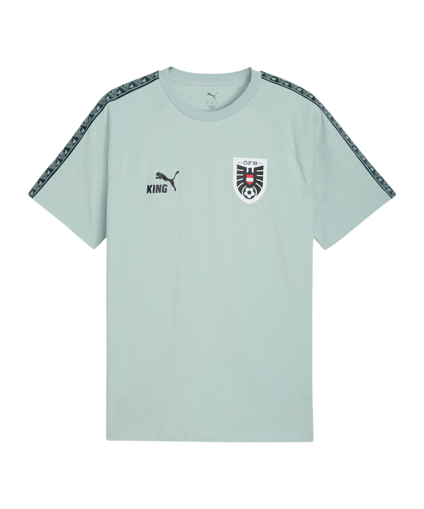 PUMA ÖFB Österreich King T-Shirt Grün F23 - gruen
