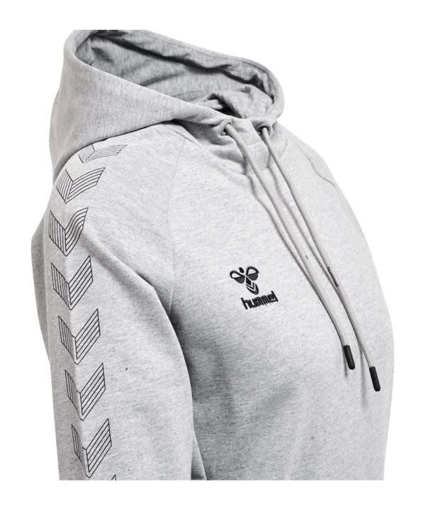 Hummel Move Gird Hoody Damen Grau F2006 - grau