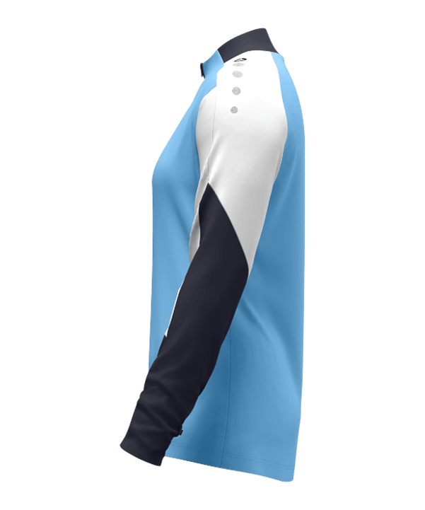 JAKO Dynamic Ziptop Sweatshirt Damen Blau F431 - blau