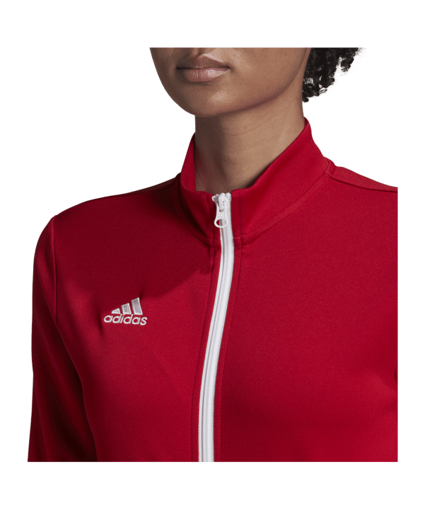 adidas Entrada 22 TK Trainingsjacke Damen Rot - rot