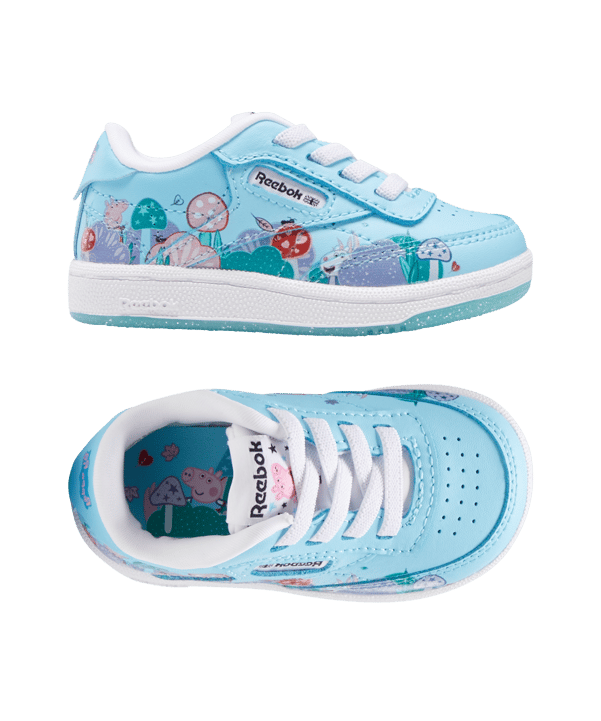 Reebok Club C Peppa Wutz Kids (I) Blau Weiss - blau