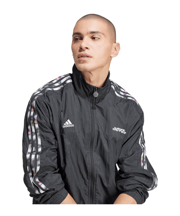 adidas Pride Tiro Jacke Schwarz - schwarz
