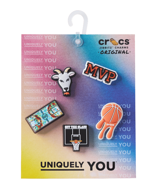 Crocs MVP Basketball 5 Pack Accessoire Mehrfarbig - mehrfarbig