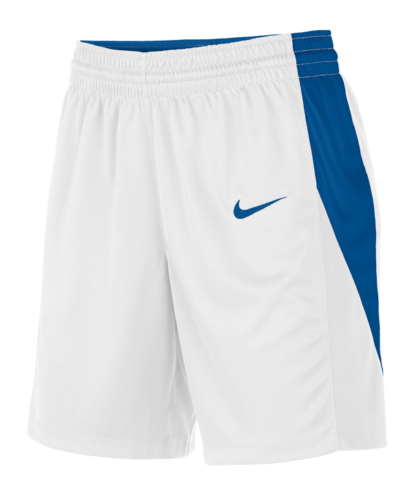 Nike Team Basketball Stock Short Damen Weiss F102 - weiss