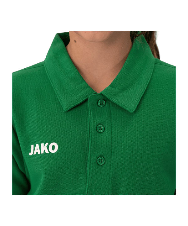 JAKO Base Polo Bambini Verde C006 - verde