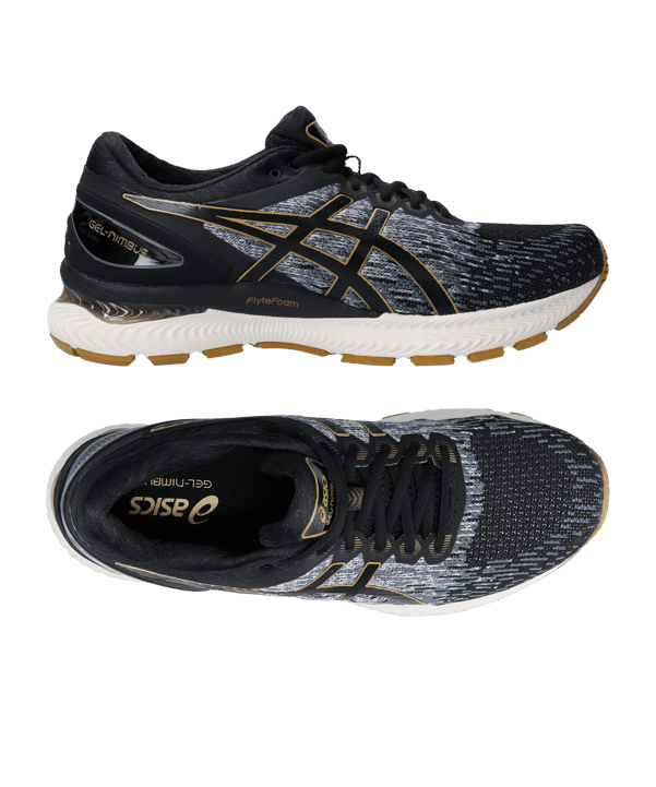 Asics Gel-Nimbus 22 Running Schwarz F001 - schwarz