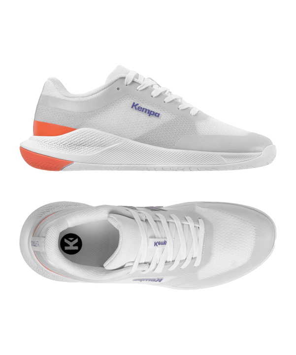 Kempa Kourtfly Two Schuh Damen Weiss F01 - weiss