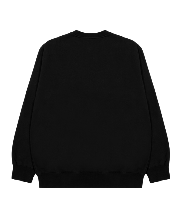 Obey Icon Extra Heavy Crew Sweatshirt Schwarz - schwarz