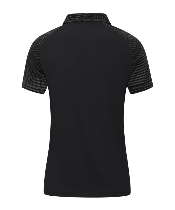 JAKO Performance Polo Damen Schwarz Grau F804 - schwarz