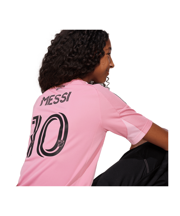 adidas Inter Miami Trikot Home 2025 Mess Kids Pink - rosa