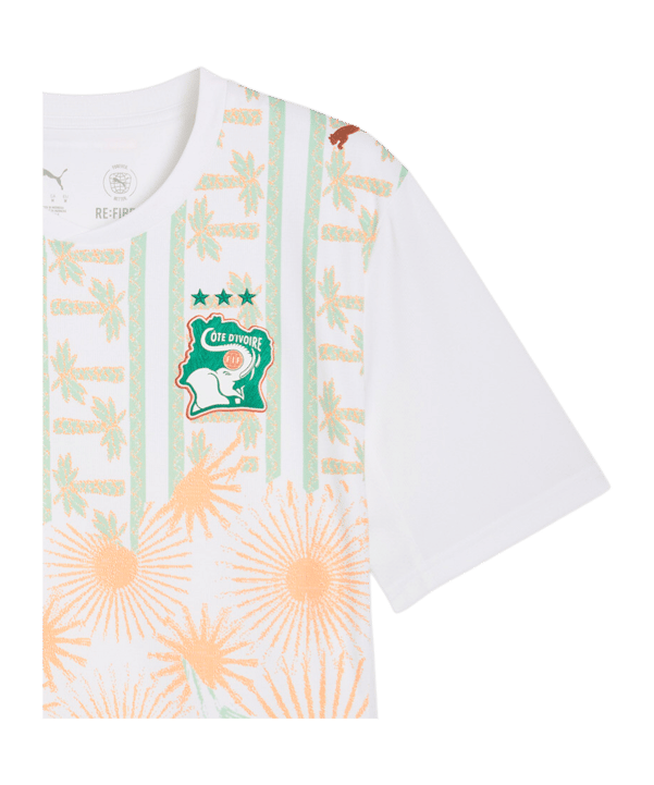 PUMA FIF Elfenbeinküste Trikot Away WM 2026 Weiß F02 - weiss