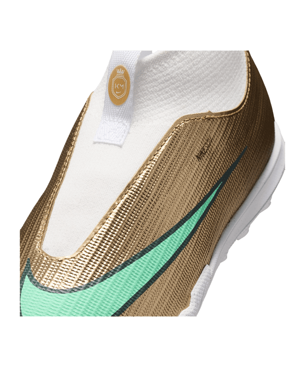 Nike Jr Air Zoom Mercurial Superfly XI Academy TF Kylian Mbappe Kids Gold F701 - gold