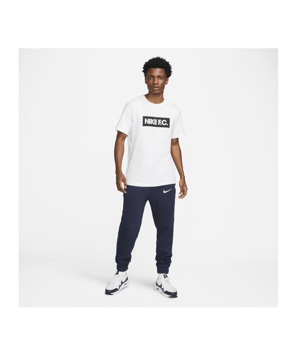 Nike Park 20 Fleece Jogginghose Blau Weiss F451 - blau