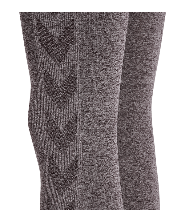 Hummel Ci Seamless Mid Waist Leggings Damen Braun F8389 - braun