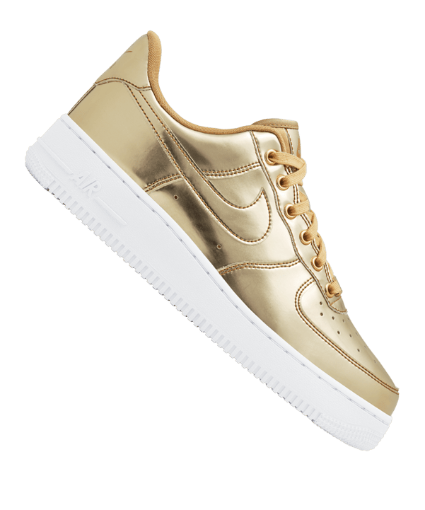Nike Air Force 1 SP Sneaker Damen Gold F700 - gold