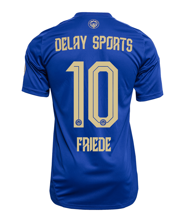 adidas Delay Sports Friede 10 Trikot 2024/2025 Blau - blau