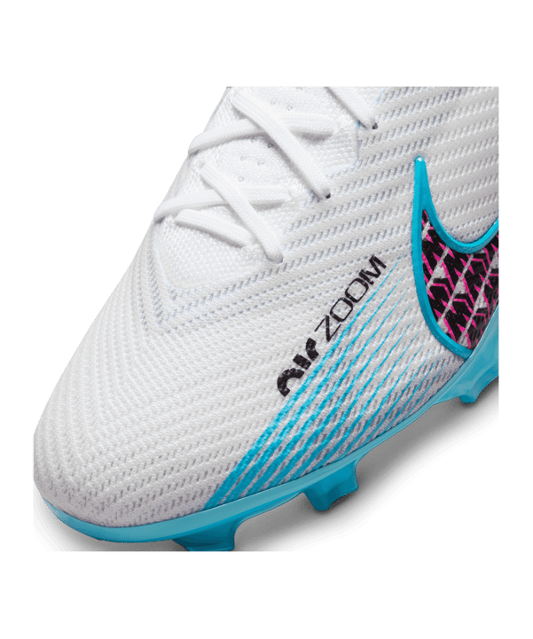 Nike Air Zoom Mercurial Vapor XV Elite FG Blast Weiss Blau Pink F146 - weiss