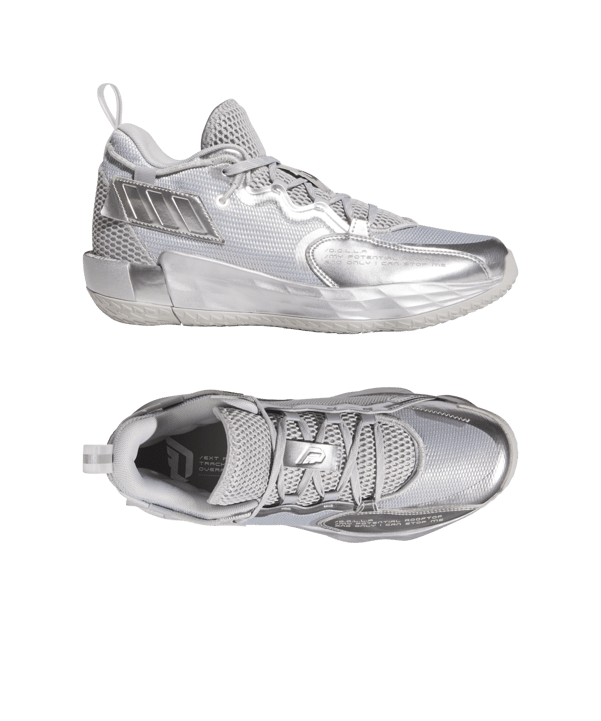 adidas Dame 7 Extply Grau Silber - grau