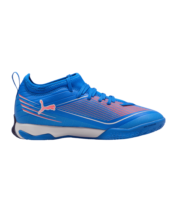 PUMA ULTRA 6 Match Mid IN Untamed Kids Blau F01