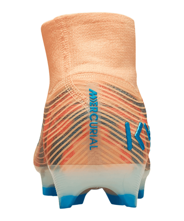 Nike Air Zoom Mercurial Superfly X Elite FG Kylian Mbappe Signature Orange F801 - orange