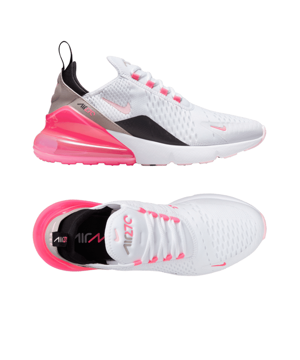 Nike Air Max 270 Ess Damen Weiss Pink F100 - weiss