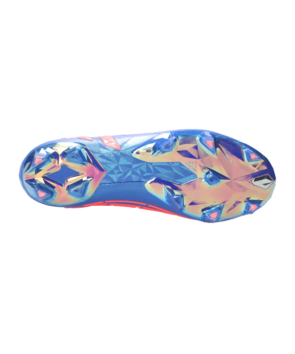 adidas Predator EDGE+ FG Sapphire Edge Blau Rot - blau