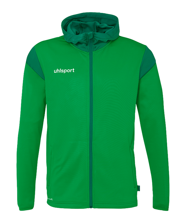 uhlsport Squad 27 Kapuzenjacke Kids Grün F90 - gruen