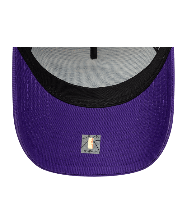 New Era NBA Side Patch Trucker Cap Lila - lila