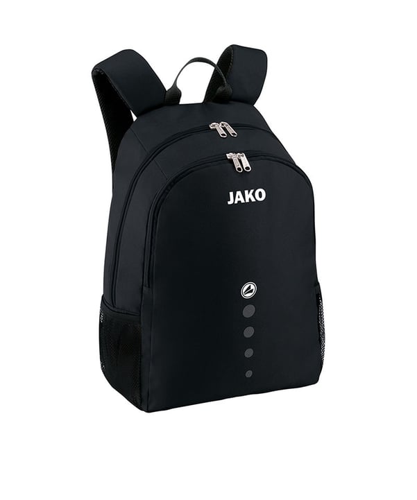 JAKO Classico Rucksack Schwarz F08 - schwarz