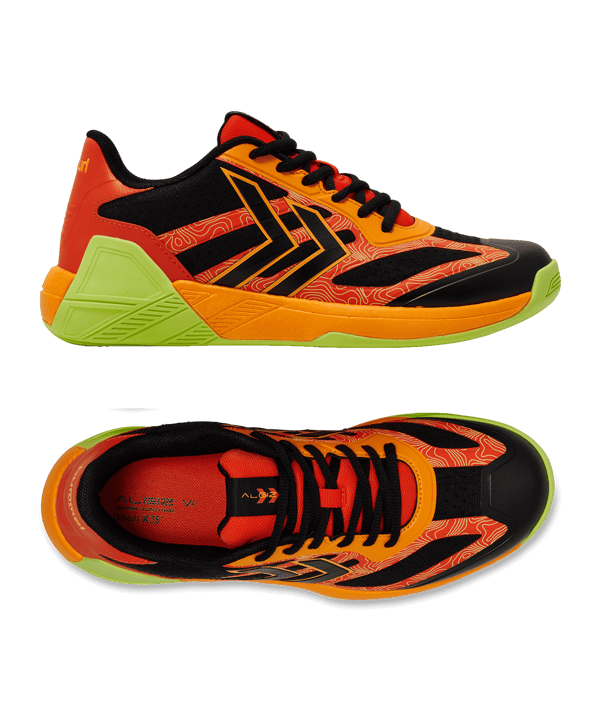 Hummel Algiz VI Schuh Schwarz F2025 - schwarz