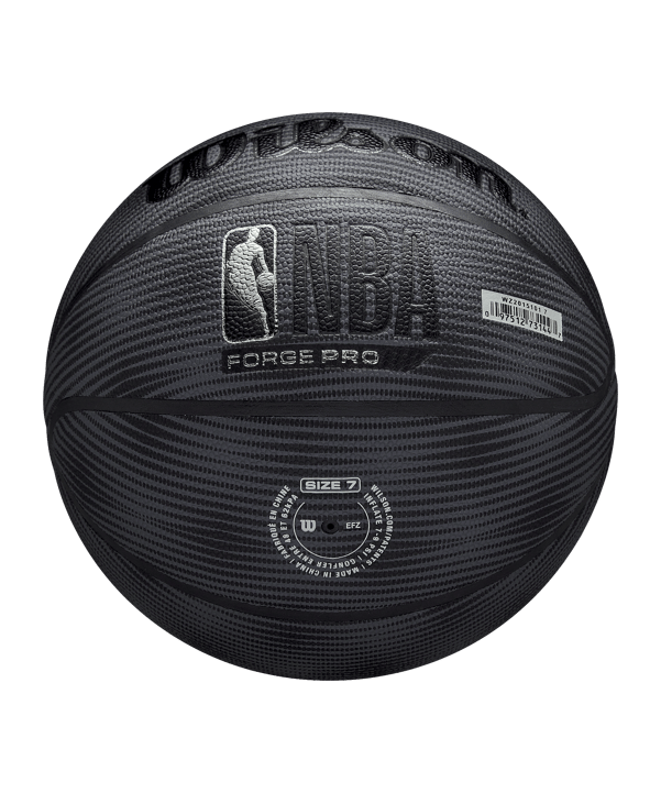 Wilson NBA Forge PRO Pallacanestro Nero - nero