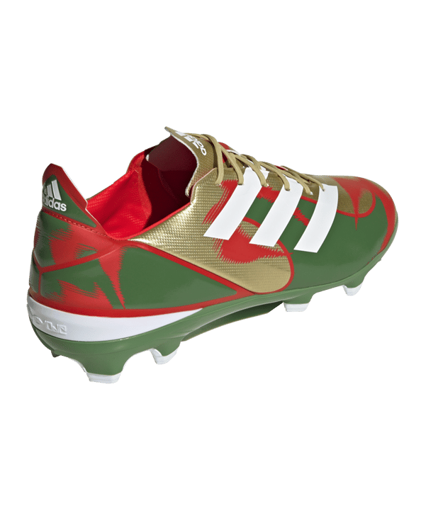 adidas Gamemode Iconic Footballs FG Grün Gold - gruen
