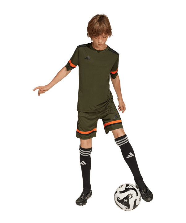 adidas Squadra 25 Short Kids Grün - gruen