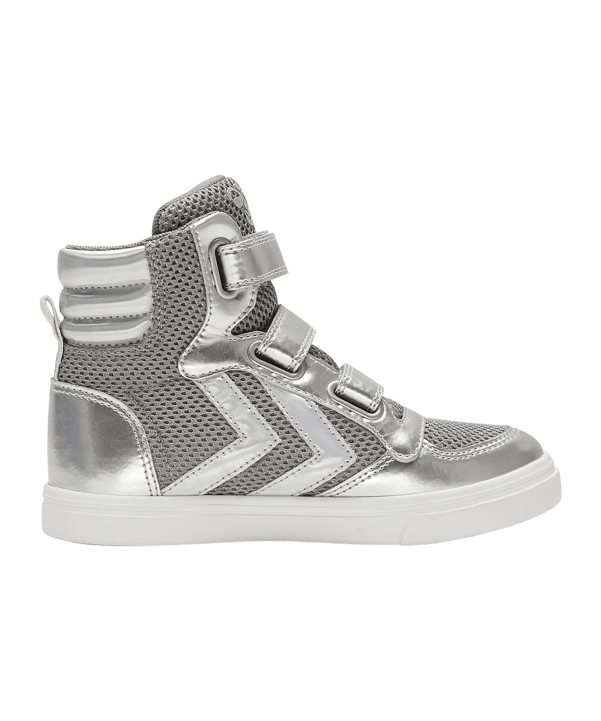 Hummel Stadil Glitter Sneaker Kids Grau F1100 - grau