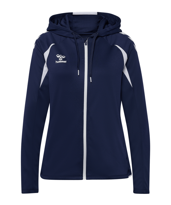 hummel Core 2.0 Kapuzenjacke Damen Blau F7929 - blau