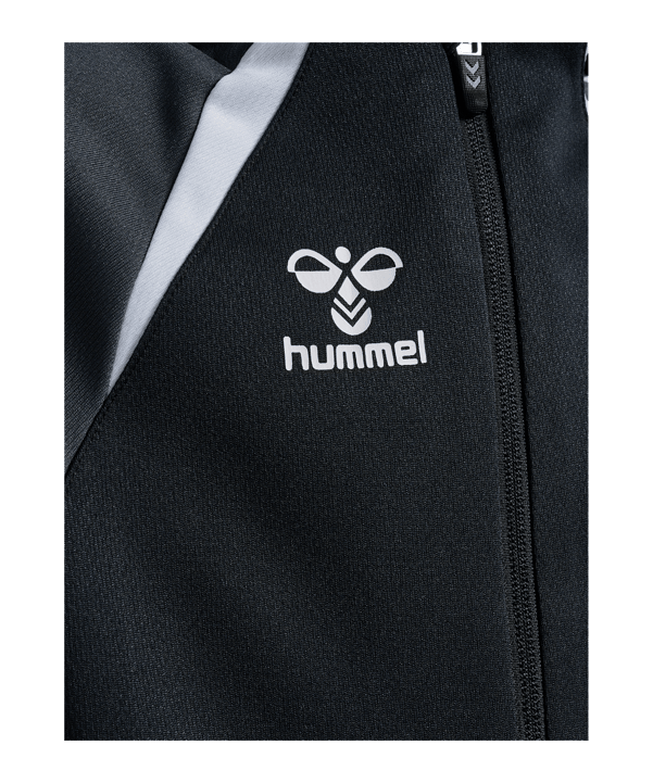 Hummel Lead 2.0 Kapuzenjacke Kids Schwarz F1006 - schwarz