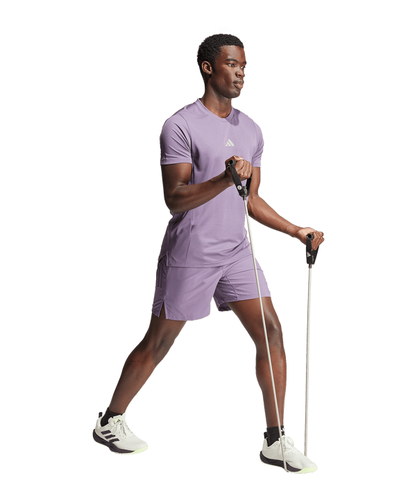 adidas Designed for Training HIIT Workout T-Shirt Lila - lila