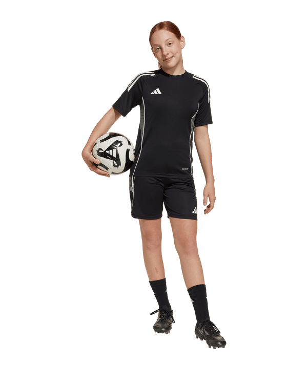 adidas Tiro 25 Competition Trainingsshirt Kids Schwarz - schwarz