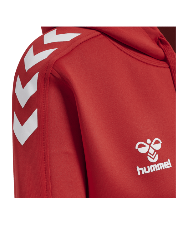 Hummel hmlCORE XK Poly Hoody Damen Rot F3062 - rot
