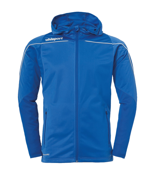 uhlsport Stream 22 Kapuzenjacke Kids Blau F03 - blau