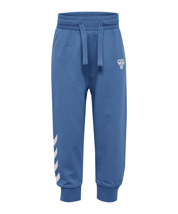 Hummel Mini Reg Logo Hose Kids Blau F7379 - blau