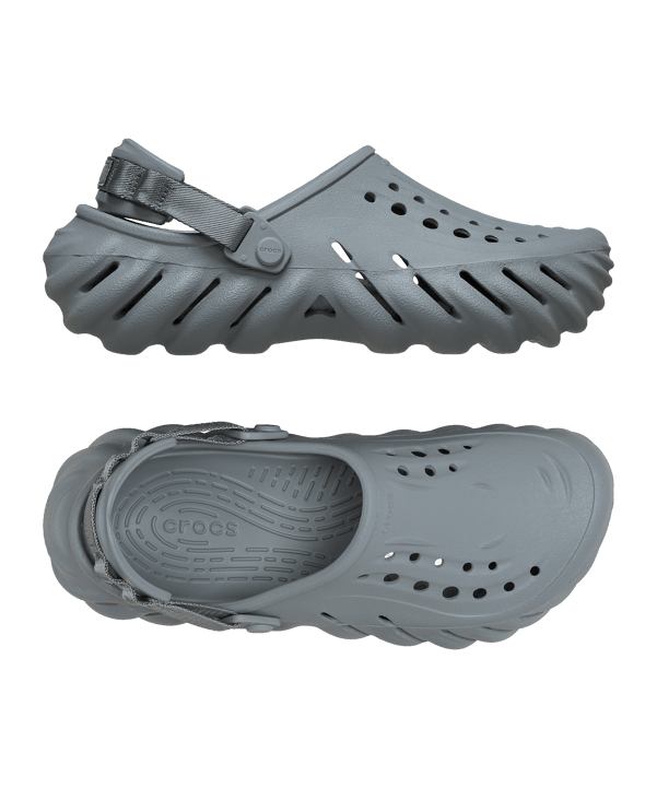 Crocs Echo Clog Grau - grau
