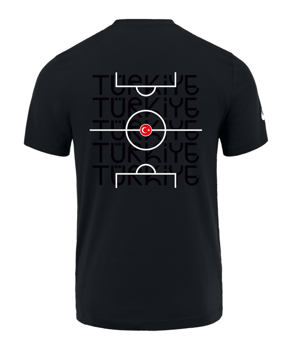 Nike Türkiye Black Series T-Shirt Kids Schwarz F010 - schwarz