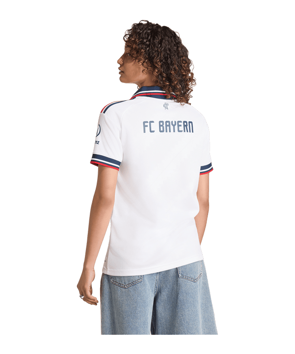 adidas FC Bayern München Shirt Away 2026/2027 Dames Wit - wit