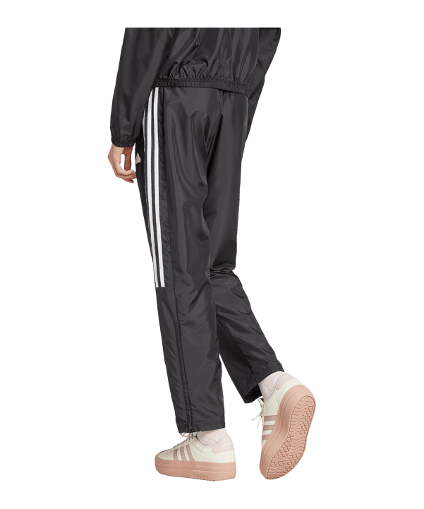 adidas Tiro Woven Jogginghose Damen Schwarz - schwarz